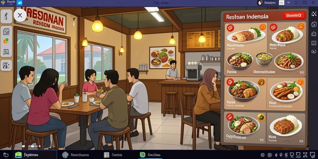 Tangkapan layar menunjukkan gameplay yang menarik.