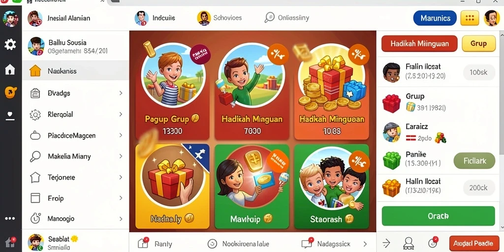 Tampilan antarmuka yang elegan dan mudah dipahami.