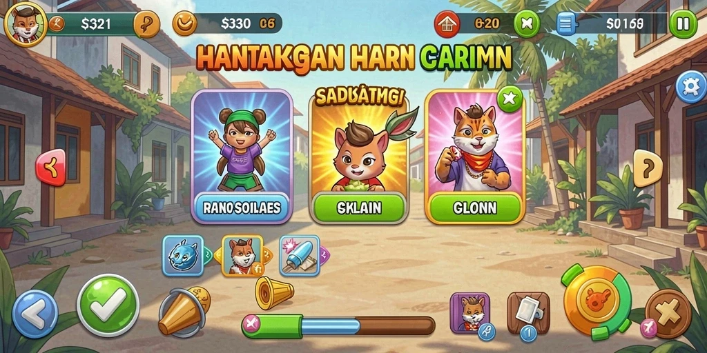 Tampilan antarmuka yang ramah bagi pengguna.