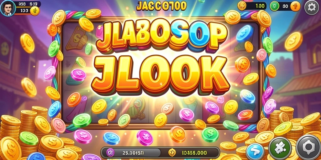 Screenshot menunjukkan tampilan awal aplikasi GOGO77 yang menarik.