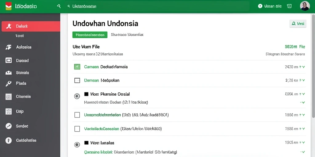 Tampilan antarmuka yang sederhana dan mudah digunakan.
