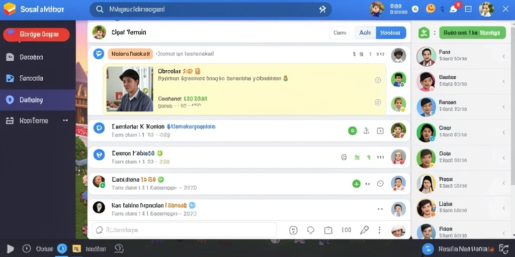 Tampilan antarmuka yang user-friendly.