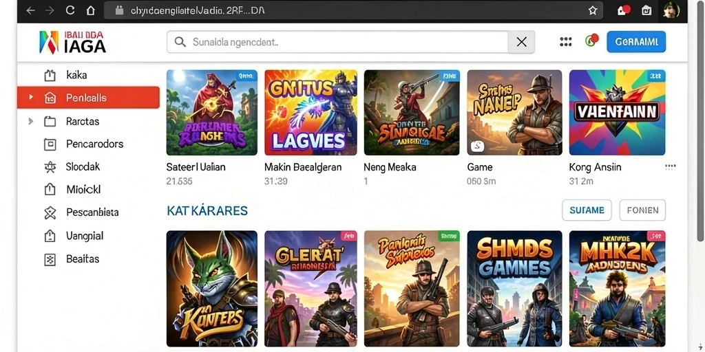 Tampilan awal aplikasi PUCUK4D yang memikat.