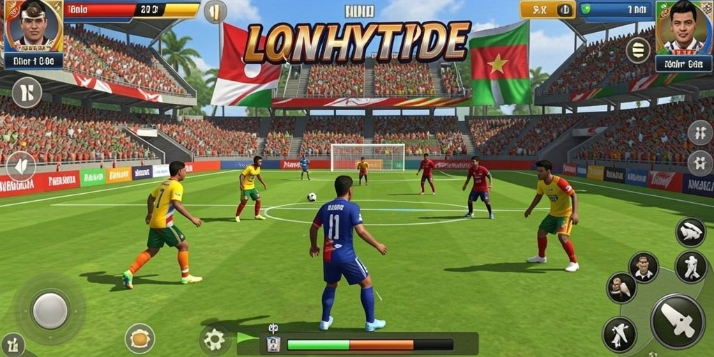 Tangkapan layar aksi karakter utama berjuang di level yang menantang.