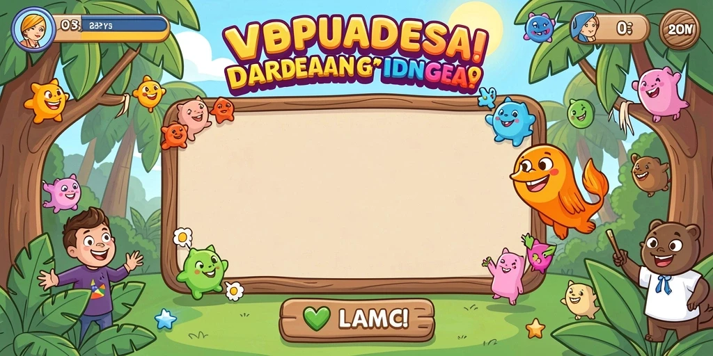 Tampilan utama permainan RUBAH4D yang memukau.