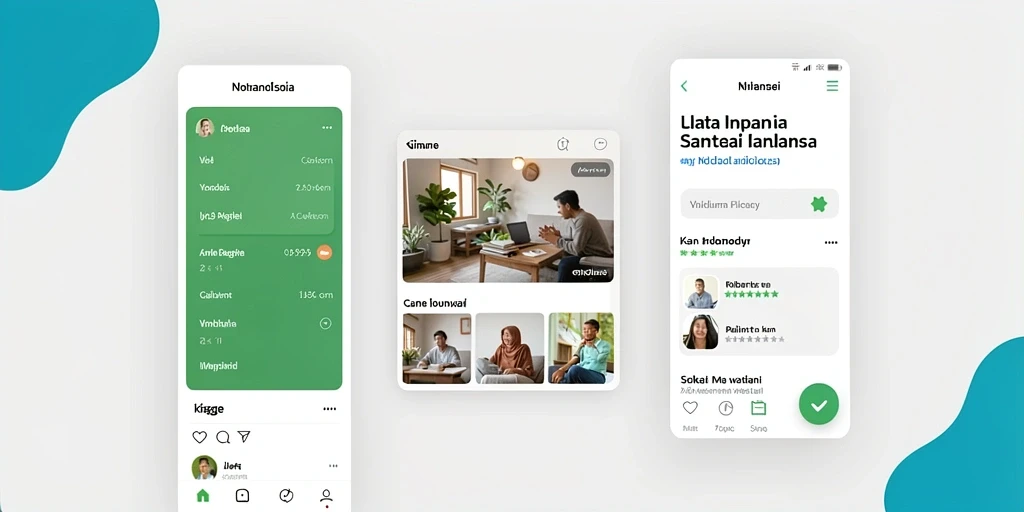 Tampilan antarmuka yang user-friendly dan menarik.