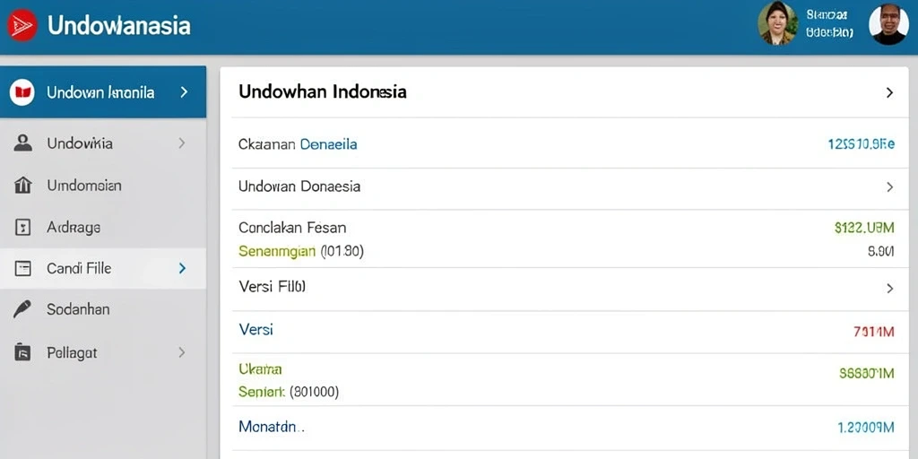 Tampilan antarmuka yang intuitif dan mudah digunakan.