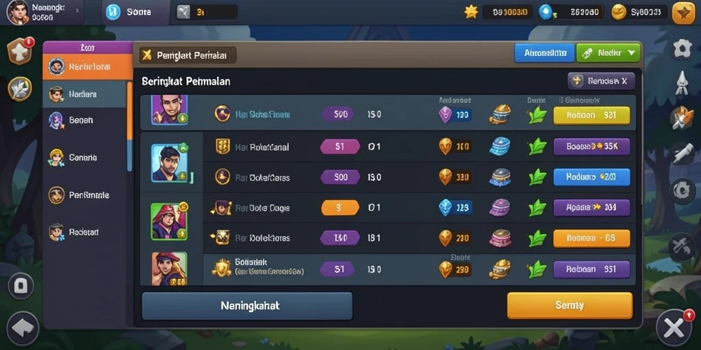 Cuplikan gameplay yang mendebarkan.