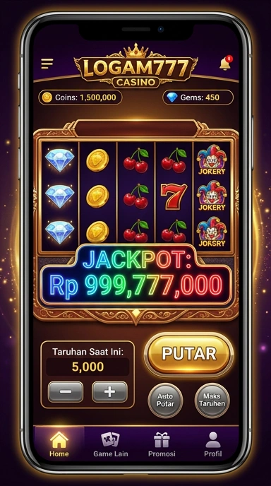 Pratinjau antarmuka logam777 — aplikasi APK resmi Android v5.3.8